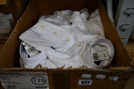 Twelve boys as new Ralph Lauren white shirts (Assorted sizes).