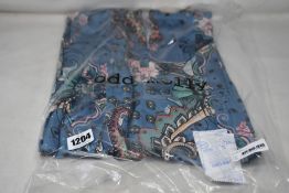 An as new Odd Molly Demi short dress in moon blue (UK 6/8 - RRP £299).