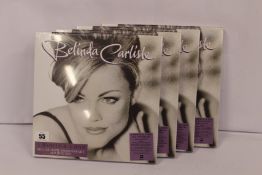Four as new Belinda Carlisle 'A Woman and A Man' Deluxe 25th Anniversary 3LP box set.
