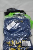 Four as new Ralph Lauren polo shirts and a T-shirt (All XL).