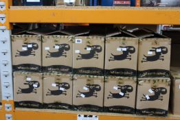 Ten boxes of Earth Rated dog poop bags (Four cartons per box containing 2 dispensers and 900 bags).