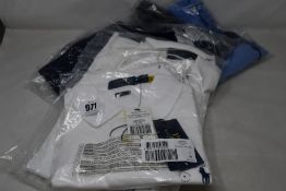 Three as new Ralph Lauren T-shirts and two polo shirts (All M).