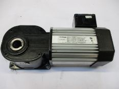 A pre-owned Flange Mount Gearmotor 882185-LH.