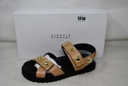 A pair of as new Claudie Pierlot embellished leather sandals (EU 39).