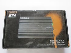 A boxed as new Edge DBX Series amplifier (EDA150.4-E7).