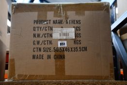 Three as new Nova Harley Luxury Athens leather changing bags.