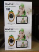 Eight boxed as new Dragon Touch baby monitors E40.