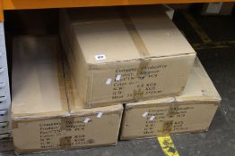 Three boxes of MyGenie dishcloth caddy's (20 per box).