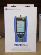 A boxed as new Trend Networks VDVII Plus voice/data/cable verifier (EAN: 783250764853).
