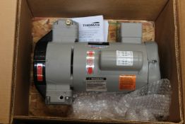 A TA-5172 Thomas Oil-less Articulating Piston Compressor (Some minor damage).