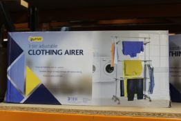 A boxed as new HyFive 3-Tier Clothing Airer.
