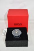 A gents as new Hugo Boss Smash wrist watch.