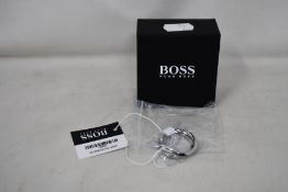 Four pairs of as new Hugo Boss Signature earrings 1580162 (RRP £79 each).