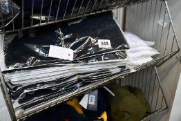 Thirty five as new Valiance T-shirts (25 x black, 10 x white) (Various sizes - RRP £25 each).