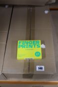Fifty as new packs of Fingerprints London anti-fog lens wipes, Lemon (30 wipes per pack).