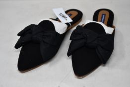 A pair of as new Margaux The Mule in black suede (EU 43 - No box).