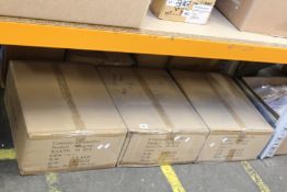 Three boxes of MyGenie dishcloth caddy's (20 per box).