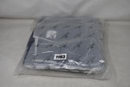 An as new John Henric knitted blazer in dark blue (S - RRP £129).