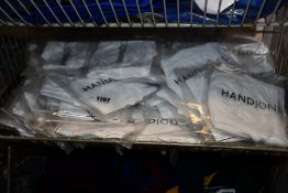 Sixty pairs of men's Hand Jones Classic Y briefs in white (Assorted sizes S-XXL).