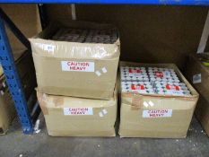 Forty eight packs of 100 Tilli tealights.