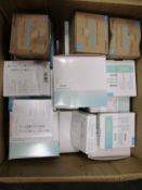 A quantity of as new Dr. Tung's mouth hygiene products to include replacement brush heads, floss and