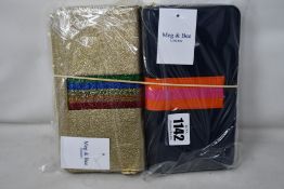 Two as new Meg & Bee London Major Money Kit purses (RRP £95 each).