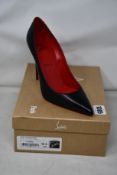 A pair of as new Christian Louboutin Kate 100 shoes (EU 39.5).