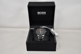 A gents as new Hugo Boss 1513814 wrist watch.
