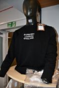 An as new Burberry sweatshirt (XXL - RRP €319).