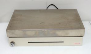 COLLECTION ONLY: Fourteen boxed as new Toshiba TEC 380MOD-0014RC Cash Drawers with Inserts (Some box