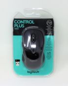 Four boxed as new Logitech M510 Wireless Mice (P/N: 910-001822).