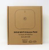 A boxed as new Cambium Network XV3-8 Wi-Fi 6 Access Point (M/N: REG-XV3-8 P/N: XV3-8X00A00-EU).