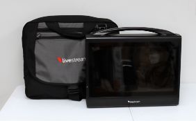 COLLECTION ONLY: A pre-owned Livestream Studio HD550 Portable All-in-One Live Video Switch in a Live