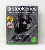 A boxed as new SteelSeries Arctis Nova Pro X Wireless Gaming Headset for XBOX in Black (Box sealed).