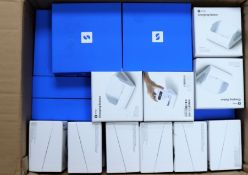 Sixteen boxed as new SumUp Air Card Readers and sixteen boxed as new SumUp Air Charging Cradles (Box