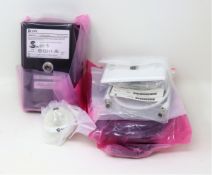 A boxed as new Polycom IP Ceiling Microphone Array for Poly G7500 in White (P/N: 2215-85360-001) (Bo