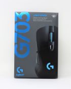 A boxed as new Logitech G703 Lightspeed Wireless Gaming Mouse (Box sealed).