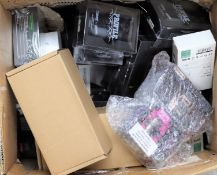 COLLECTION ONLY: A quantity of assorted as new vaping items and accessories (over 18's only).