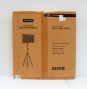 COLLECTION ONLY: Four boxed as new Aokeo Professional Studio Recording Microphone Isolation Shield w