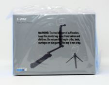 Six boxed as new GoPro 3-Way Mount Grip / Arm / Tripod (P/N: AFAEM-001) (Boxes sealed).