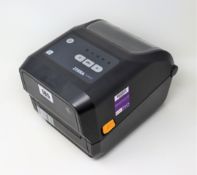 A pre-owned Zebra ZD420 Direct Thermal / Thermal Transfer Label Printer with PSU.