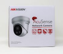 A boxed as new Hikvision DS-2CD2386G2-IU AcuSense Fixed Turret Network Camera (2.8mm 8MP) (Box seale