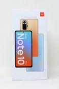 A boxed as new Redmi Note 10 Pro 128GB in Onyx Grey (Box sealed) (Checkmend report ID: CM18621568-99