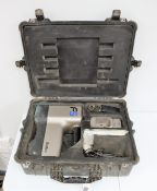 A pre-owned Digitrak Falcon F5 HDD Horizontal Directional Drilling Receiver with one battery pack, c