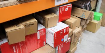 COLLECTION ONLY: A quantity of assorted printers, ink cartridges and related items (All items sold a