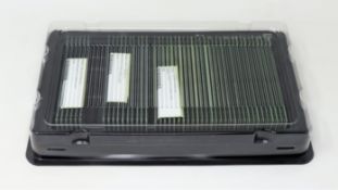A quantity of pre-owned memory modules to include; 30 x Samsung M378B5273DH0-CH9 4GB 2Rx8 PC3-10600U