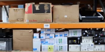 COLLECTION ONLY: A large quantity of assorted new and pre-owned electrial items, accessories and ton