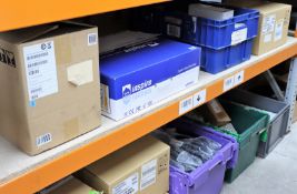 COLLECTION ONLY: A large quatity of assorted electrical and related items.