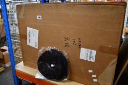 One hundred and forty four men's Royal Stallion eight panel caps in black (Various sizes).