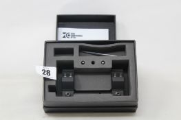 A boxed as new Zero Compromise Optic rifle block mount (BM-0MIL-036-H38).